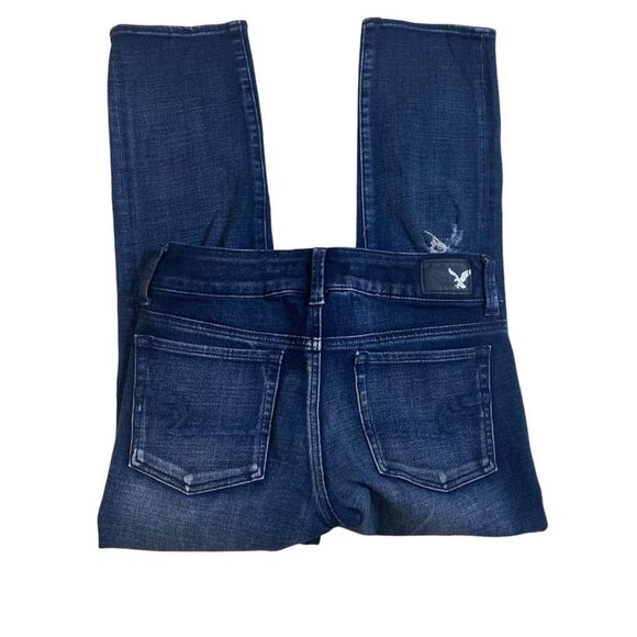 AEO Artist Crop Jeans Sz 4 - Picture 8 of 11